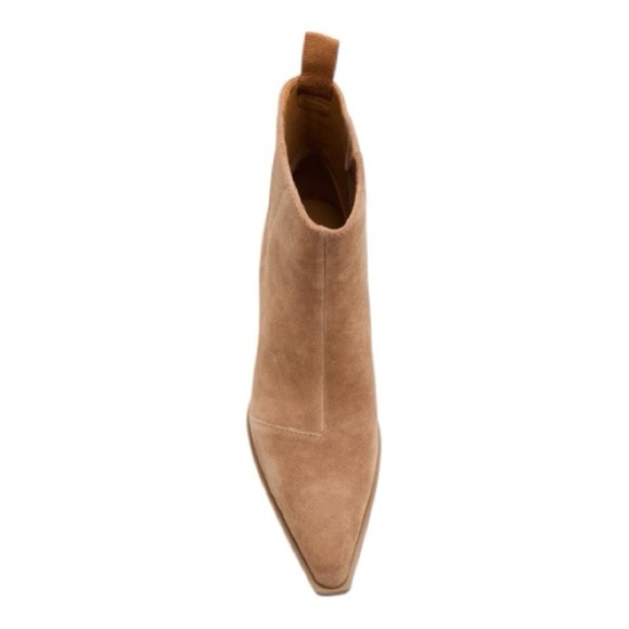 NWOB Rag & Bon Dart Suede Tan Brown Camel Taupe Ankle Boot Bootie Pointed Toe 10 - Picture 3 of 15